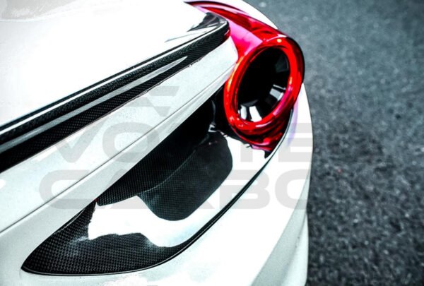 Carbon Fiber Taillight Vent Covers - Ferrari 488 GTB/Spyder (2015-2020)