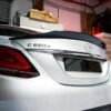 Carbon Fiber Trunk Spoiler Duckbill R Style - Mercedes W205 (2015-2021)