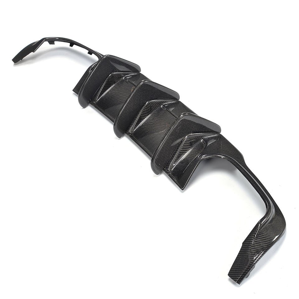 Carbon Fiber Performance Rear Diffuser (V2) - Mercedes W204 C63 AMG