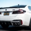 Carbon Fiber 3D Style Rear Diffuser (V1) - BMW F90 M5 (2018+)