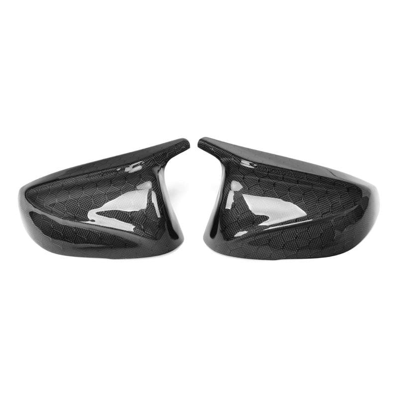 Honeycomb Carbon Fiber M Style Mirror Caps - Infiniti Q50 (2014+)