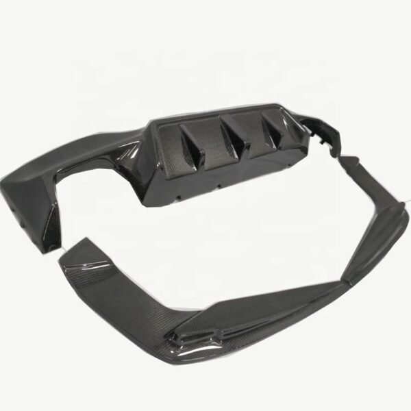 Carbon Fiber 3D Style Rear Diffuser (V2) - BMW F90 M5 (2018+)
