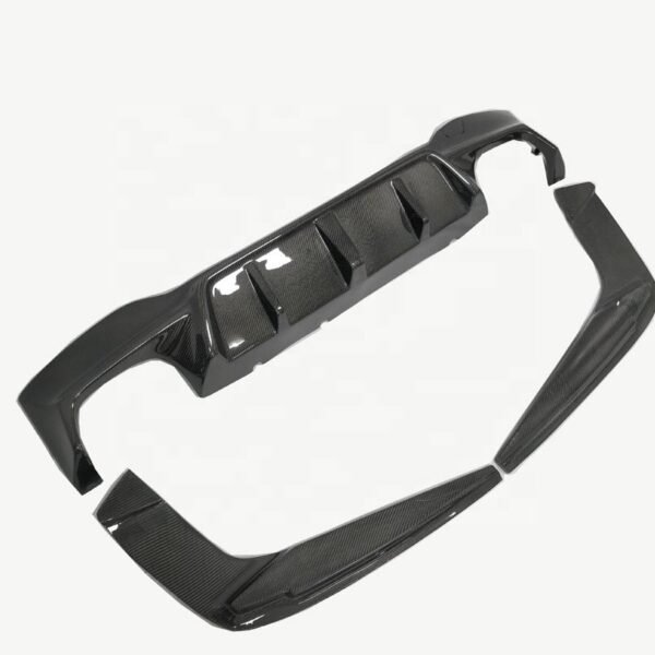 Carbon Fiber 3D Style Rear Diffuser (V2) - BMW F90 M5 (2018+)