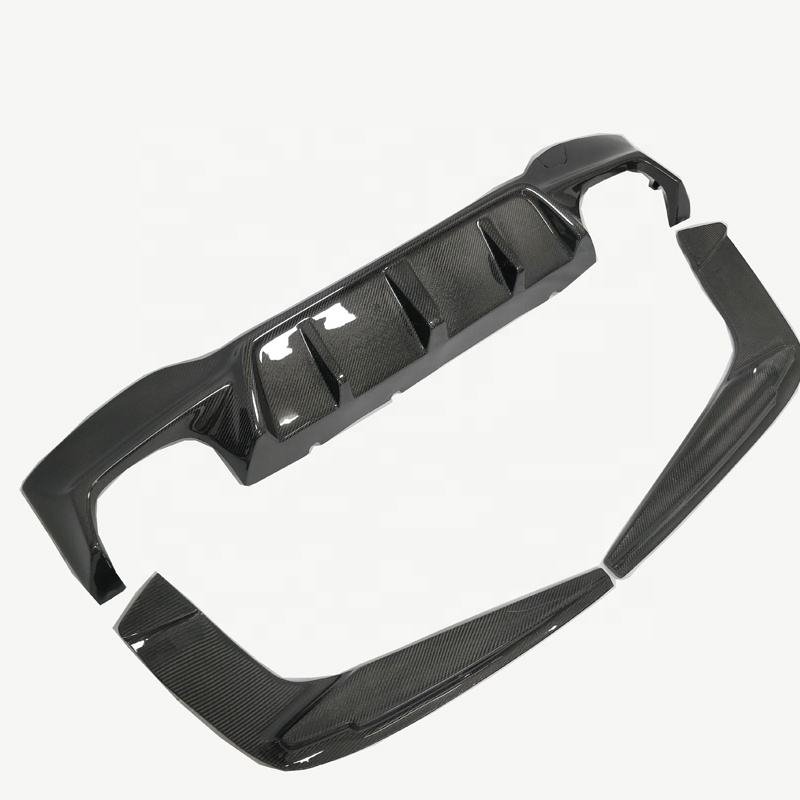 Carbon Fiber 3D Style Rear Diffuser (V2) - BMW F90 M5 (2018+)