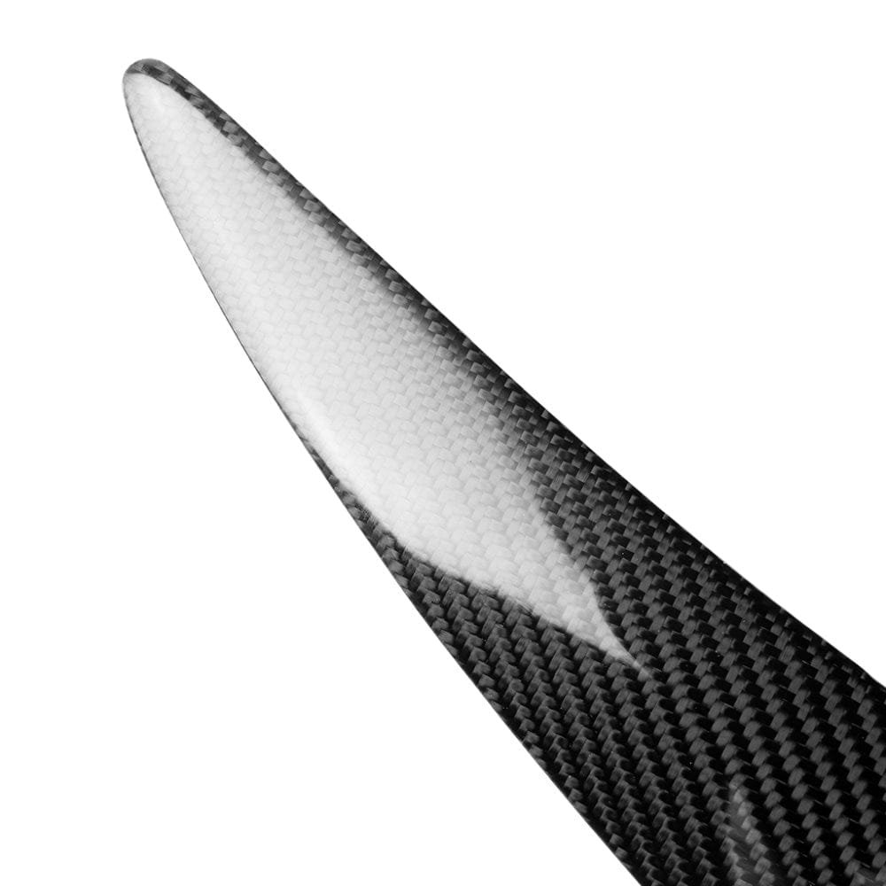 Carbon Fiber Headlight Eyelid Eyebrow - Infiniti Q50 (2014+)