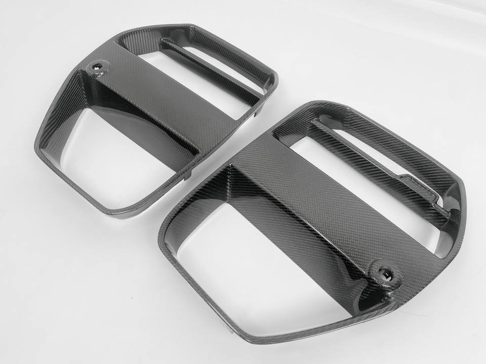 V Style Carbon Fiber Front Grilles - BMW G80 M3 & G82 G83 M4(2021+)