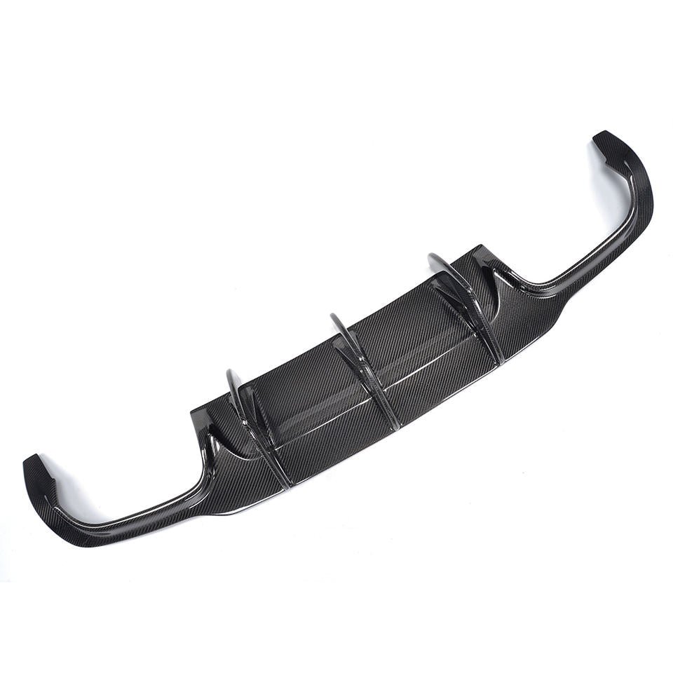 Carbon Fiber Performance Rear Diffuser (V2) - Mercedes W204 C63 AMG