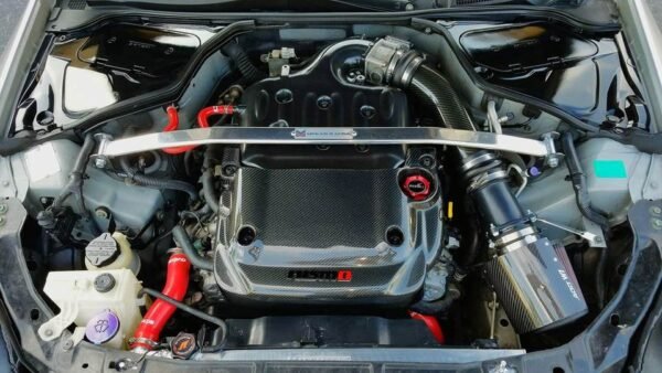 Carbon Fiber Engine Cover (V2) - Nissan 350Z Z33 (2007-2008)
