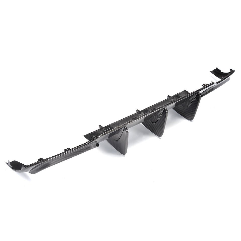 Carbon Fiber Performance Rear Diffuser (V2) - Mercedes W204 C63 AMG