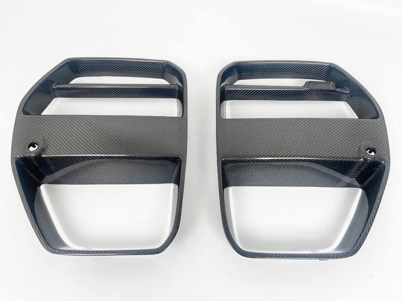 V Style Carbon Fiber Front Grilles - BMW G80 M3 & G82 G83 M4(2021+)