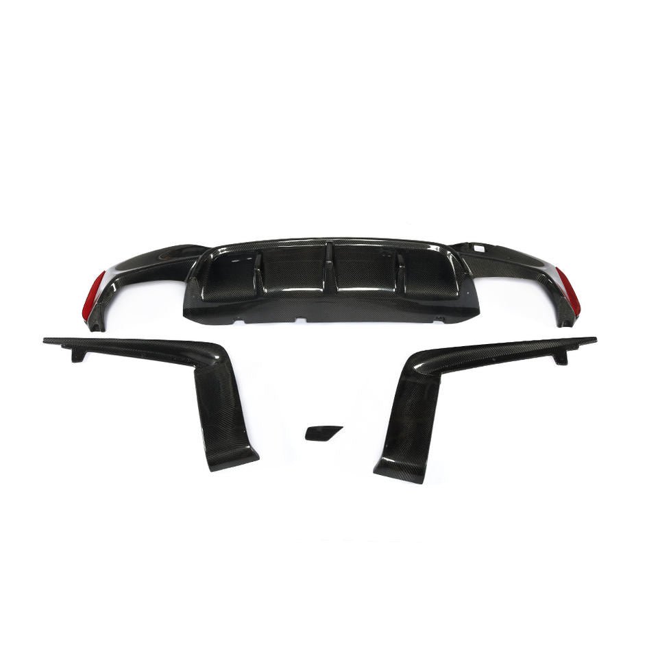 Carbon Fiber 3D Style Rear Diffuser (V1) - BMW F90 M5 (2018+)