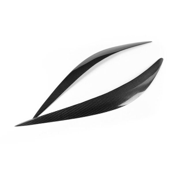 Carbon Fiber Headlight Eyelid Eyebrow - Infiniti Q50 (2014+)