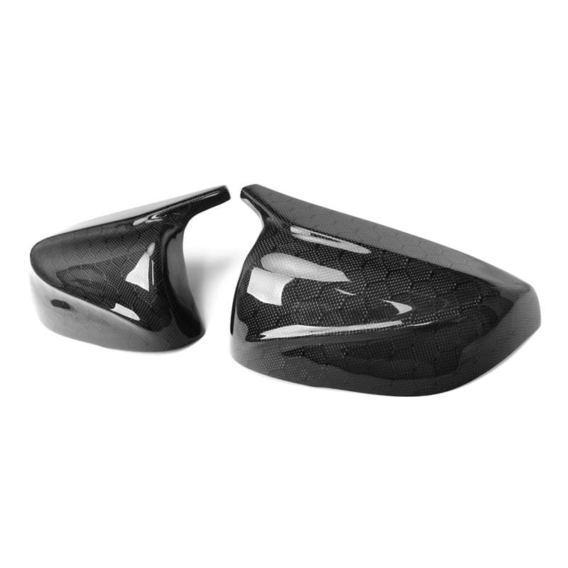 Honeycomb Carbon Fiber M Style Mirror Caps - Infiniti Q50 (2014+)