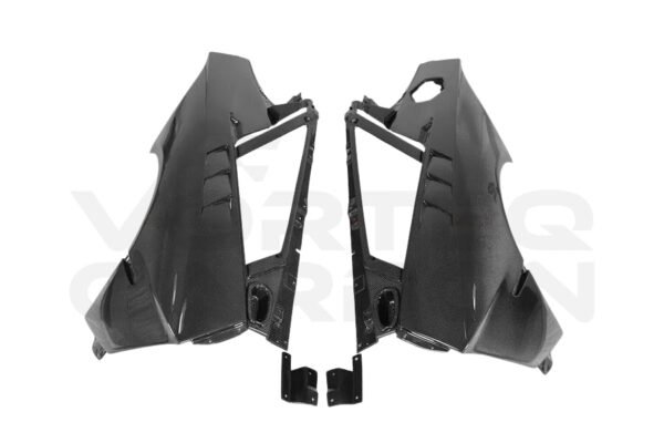 Carbon Fiber B Style Rear Quarter Panels - Lamborghini Aventador LP700 Coupe/Roadster (2011-2016)