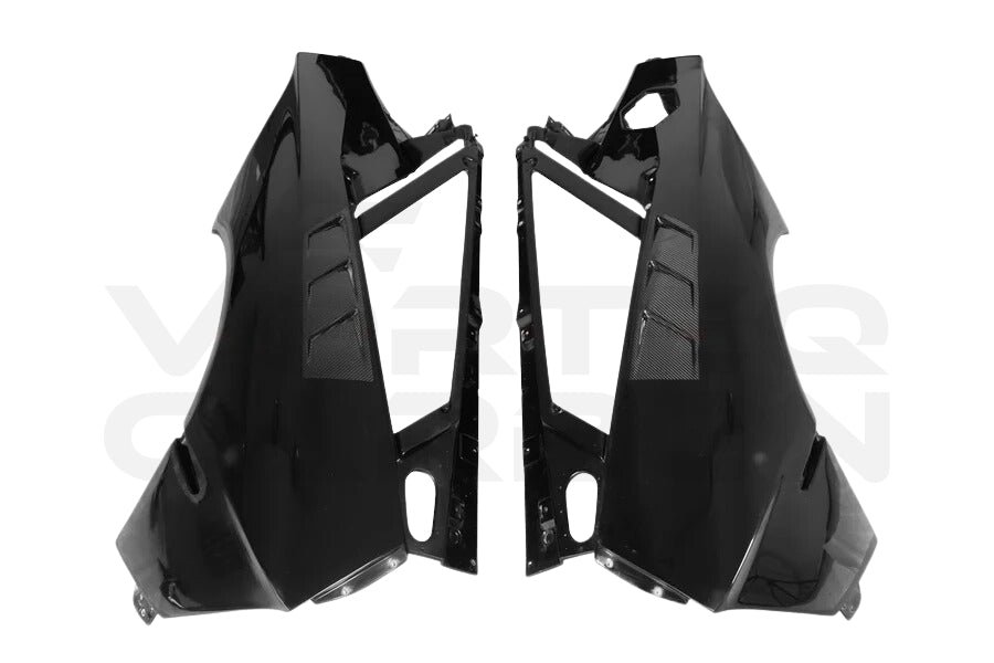 Carbon Fiber B Style Rear Quarter Panels - Lamborghini Aventador LP700 Coupe/Roadster (2011-2016)