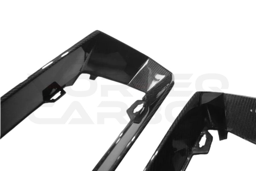 Carbon Fiber Front Bumper Grilles - Lamborghini Aventador LP700 Coupe/Roadster (2011-2016)