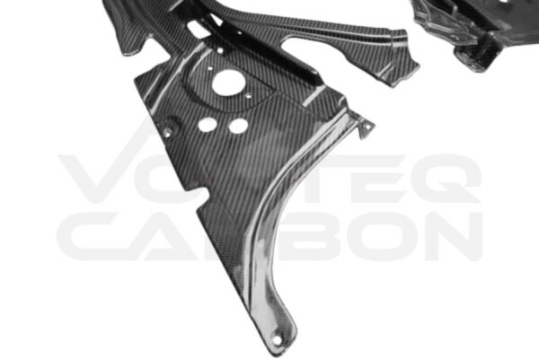 Carbon Fiber Outer Front Trunk Trim - Lamborghini Aventador LP700 Coupe/Roadster (2011-2016)