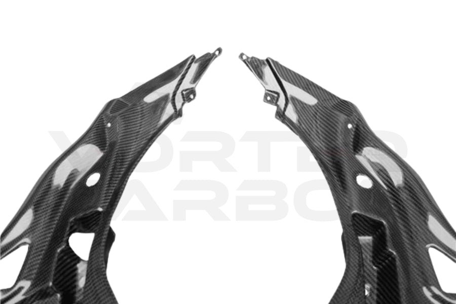 Carbon Fiber Outer Front Trunk Trim - Lamborghini Aventador LP700 Coupe/Roadster (2011-2016)