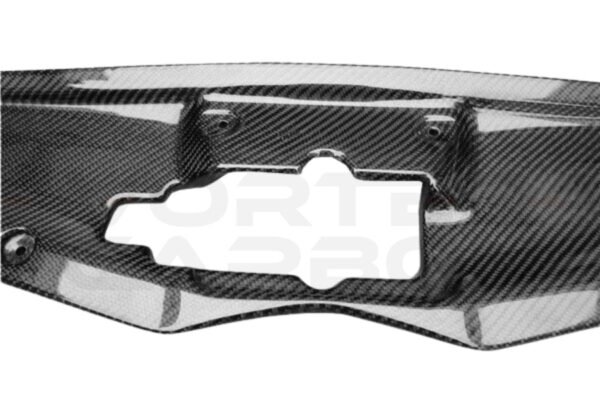 Carbon Fiber Lower Front Trunk Trim - Lamborghini Aventador LP700 Coupe/Roadster (2011-2016)