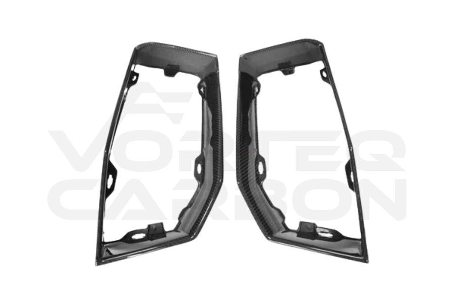 Carbon Fiber Rear Bumper Grilles - Lamborghini Aventador LP700 Coupe/Roadster (2011-2016)
