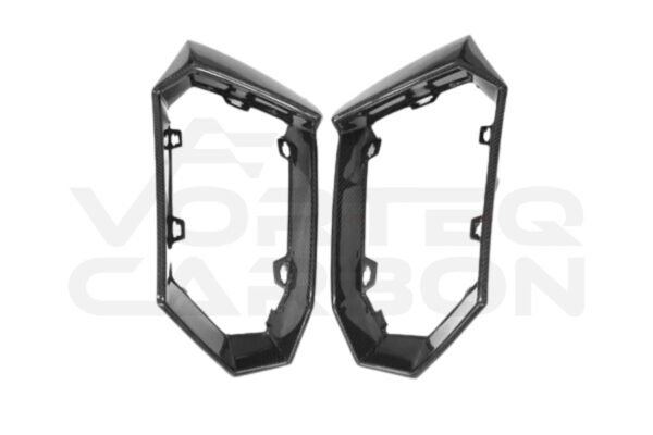 Carbon Fiber Rear Bumper Grilles - Lamborghini Aventador LP700 Coupe/Roadster (2011-2016)