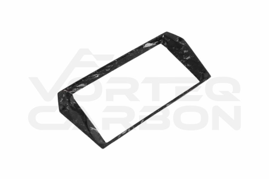 Carbon Fiber Centre Screen Trim Overlay - Lamborghini Aventador LP700 Coupe/Roadster (2011-2016)