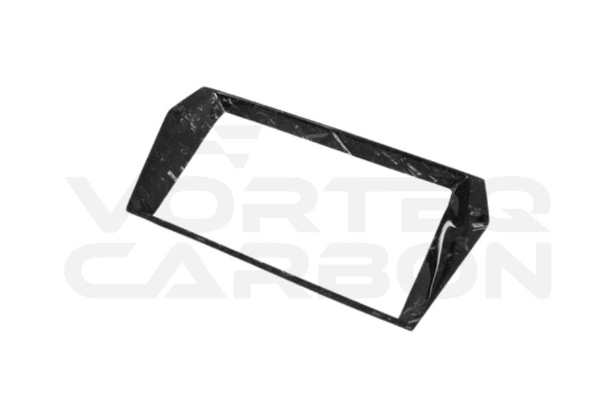 Carbon Fiber Centre Screen Trim Overlay - Lamborghini Aventador LP700 Coupe/Roadster (2011-2016)