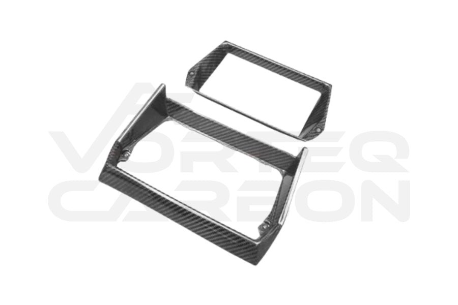Carbon Fiber Centre Screen Trim Overlay - Lamborghini Aventador LP700 Coupe/Roadster (2011-2016)