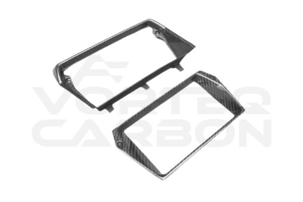 Carbon Fiber Centre Screen Trim Overlay - Lamborghini Aventador LP700 Coupe/Roadster (2011-2016)