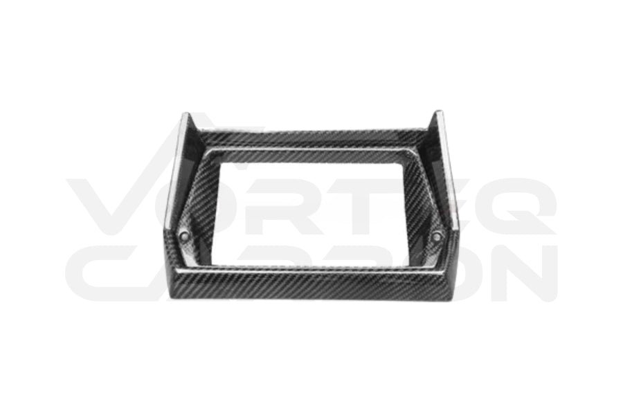 Carbon Fiber Centre Screen Trim Overlay - Lamborghini Aventador LP700 Coupe/Roadster (2011-2016)