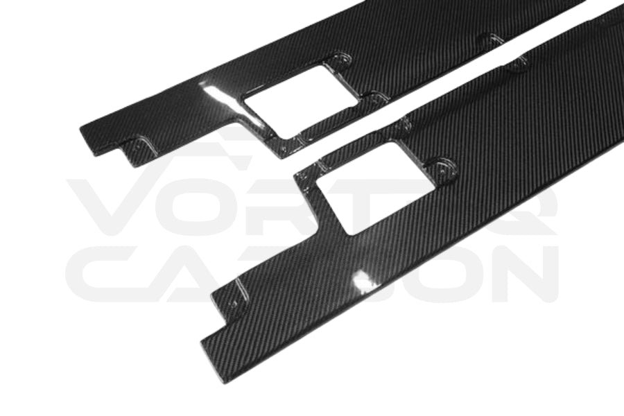 Carbon Fiber D Style Side Skirts - Lamborghini Aventador LP700 Coupe/Roadster (2011-2016)