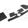 Carbon Fiber L Style Rear Diffuser Canard Fins - Lamborghini Aventador LP700 Coupe/Roadster (2011-2016)