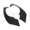 Unpainted DE Style Rear Wide Fender Flares - Lamborghini Aventador LP700 LP720 LP750 Coupe/Roadster (2011-2016)