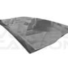 Carbon Fiber B Style Roof Scoop Vent - Lamborghini Aventador LP700 LP740 Coupe/Roadster (2011-2021)