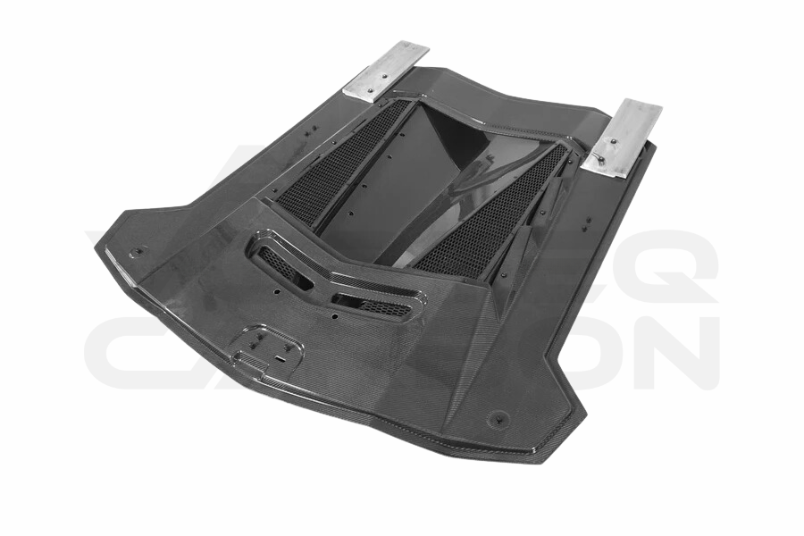 Carbon Fiber D Style Rear Engine Trunk - Lamborghini Aventador LP700 LP740 Coupe (2011-2016)