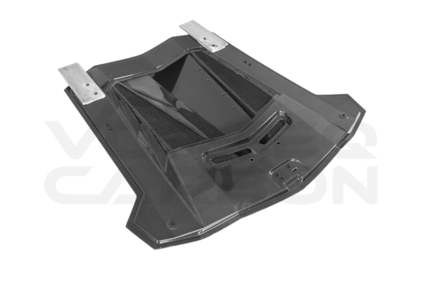 Carbon Fiber D Style Rear Engine Trunk - Lamborghini Aventador LP700 LP740 Coupe (2011-2016)