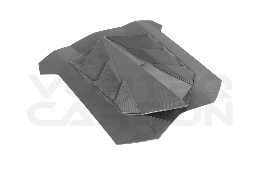 Carbon Fiber D Style Rear Engine Trunk - Lamborghini Aventador LP700 LP740 Coupe (2011-2016)