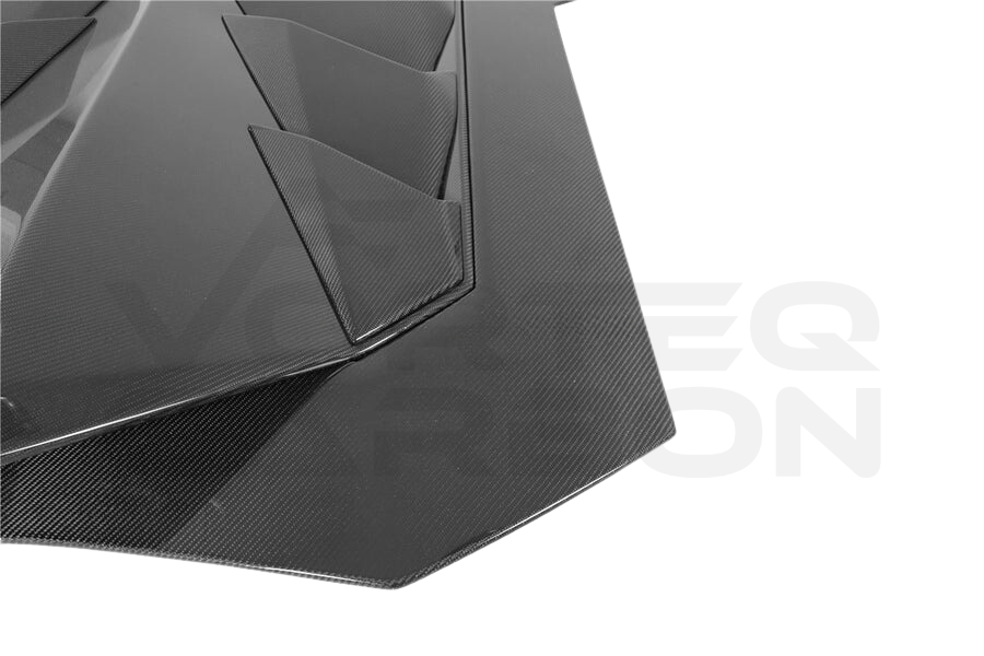 Carbon Fiber D Style Rear Engine Trunk - Lamborghini Aventador LP700 LP740 Coupe (2011-2016)
