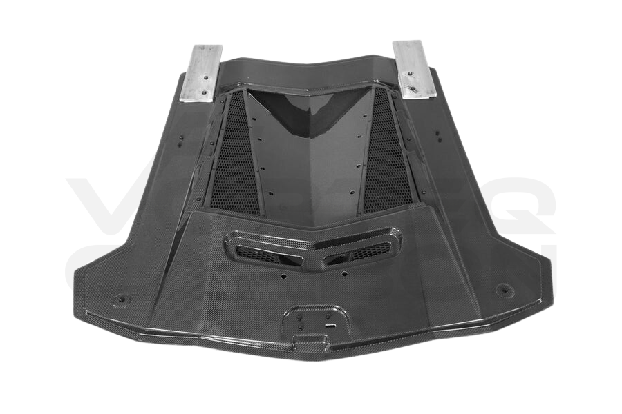 Carbon Fiber D Style Rear Engine Trunk - Lamborghini Aventador LP700 LP740 Coupe (2011-2016)