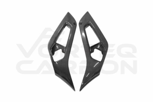 Carbon Fiber Inner Door Handle Trim - Lamborghini Aventador LP700 LP740 Coupe/Roadster (2011-2016)