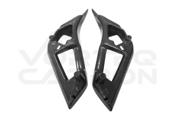Carbon Fiber Inner Door Handle Trim - Lamborghini Aventador LP700 LP740 Coupe/Roadster (2011-2016)