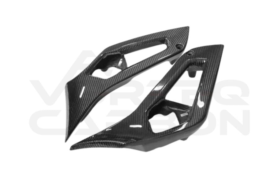 Carbon Fiber Inner Door Handle Trim - Lamborghini Aventador LP700 LP740 Coupe/Roadster (2011-2016)