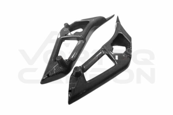 Carbon Fiber Inner Door Handle Trim - Lamborghini Aventador LP700 LP740 Coupe/Roadster (2011-2016)