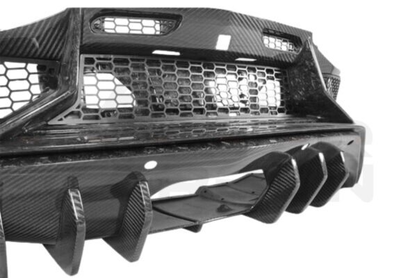 Partial Carbon Fiber SV Style Rear Bumper - Lamborghini Aventador LP700 LP740 Coupe/Roadster (2011-2016)