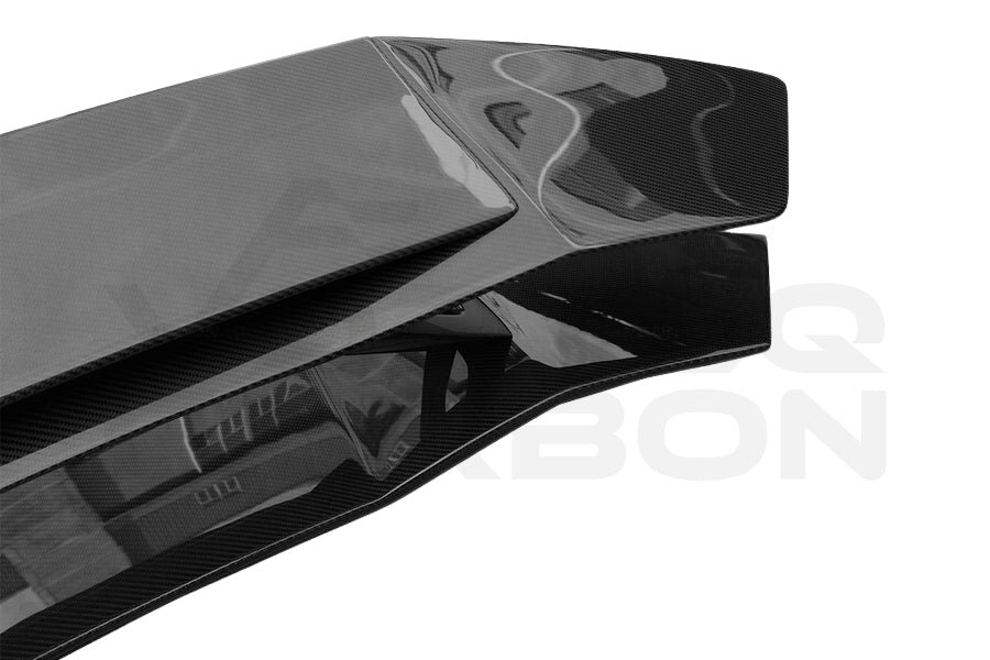 Carbon Fiber V2 Style Wing Spoiler w/ Base - Lamborghini Aventador LP700 LP740 Coupe/Roadster (2011-2021)