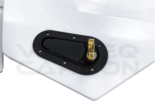 Partial Carbon Fiber SVJ Style Rear Engine Cover + Wing - Lamborghini Aventador LP700 LP740 LP750 Coupe/Roadster (2011-2021)