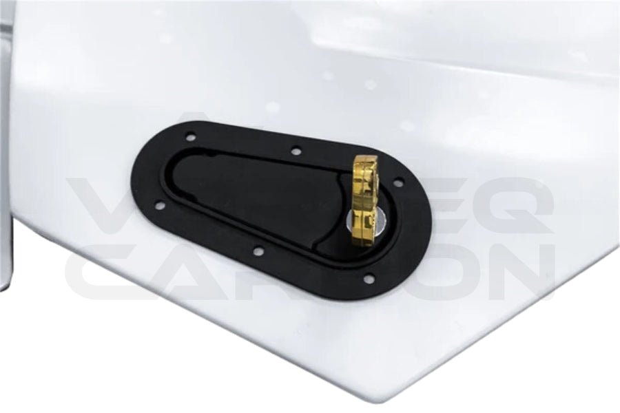 Partial Carbon Fiber SVJ Style Rear Engine Cover + Wing - Lamborghini Aventador LP700 LP740 LP750 Coupe/Roadster (2011-2021)