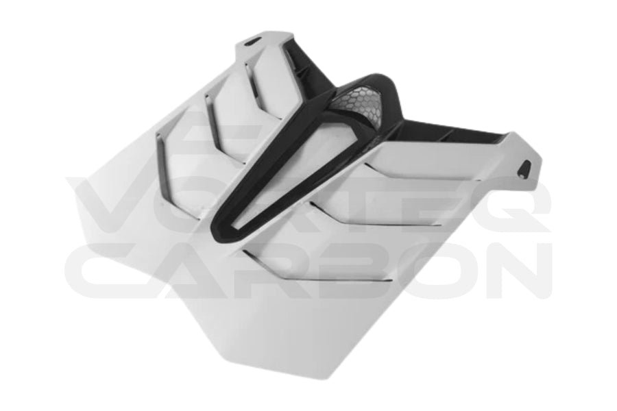 Partial Carbon Fiber SVJ Style Rear Engine Cover + Wing - Lamborghini Aventador LP700 LP740 LP750 Coupe/Roadster (2011-2021)