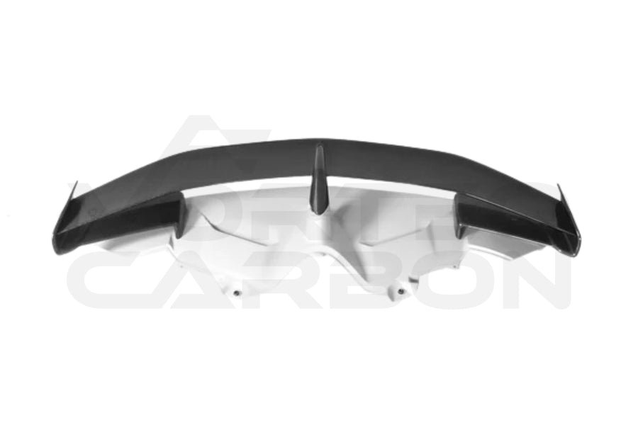Partial Carbon Fiber SVJ Style Rear Engine Cover + Wing - Lamborghini Aventador LP700 LP740 LP750 Coupe/Roadster (2011-2021)
