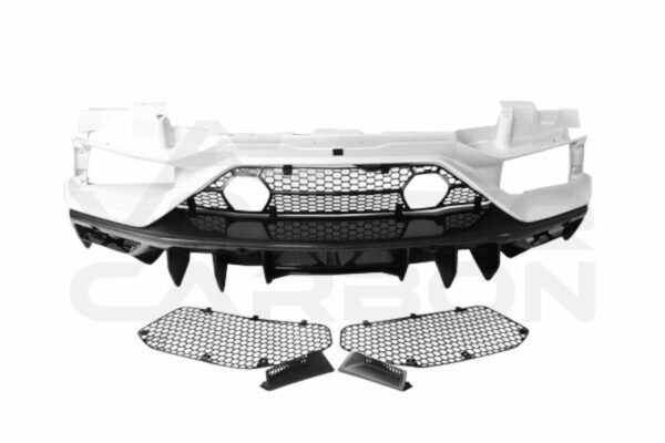 Partial Carbon Fiber SVJ Style Rear Bumper - Lamborghini Aventador LP700 LP740 LP750 Coupe/Roadster (2011-2021)